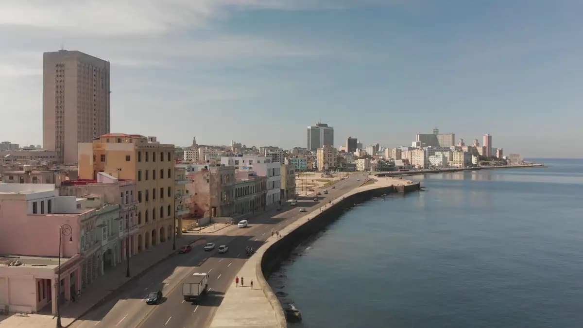 Aerial view of Havana