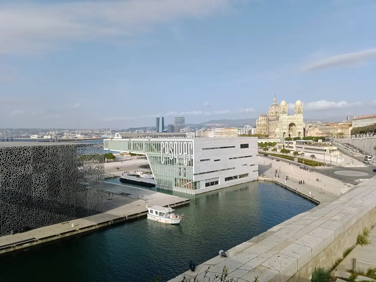 Aerial view of Marseille