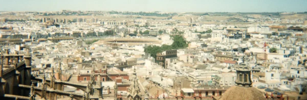 Aerial view of Seville