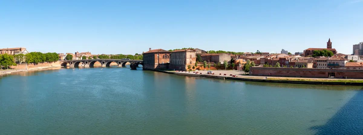 Aerial view of Toulouse